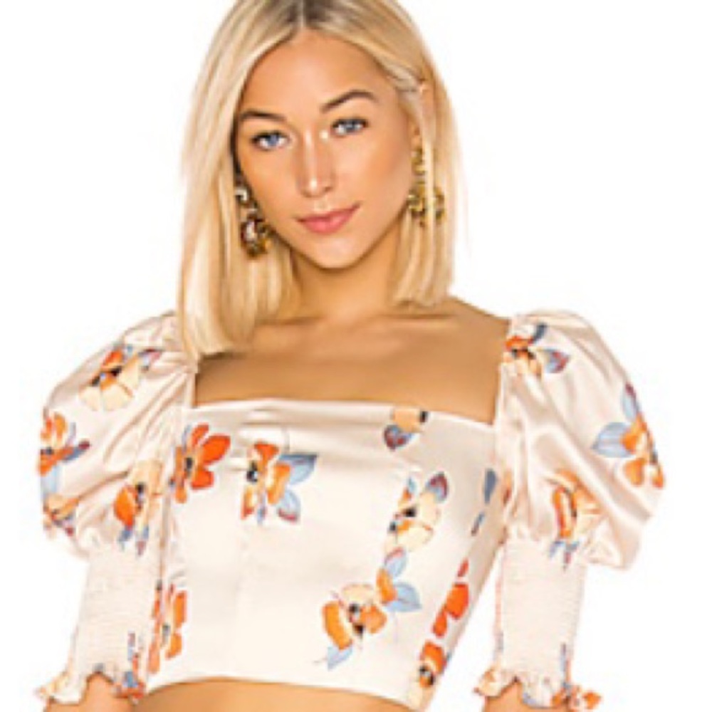 Nicholas Floral Crop top